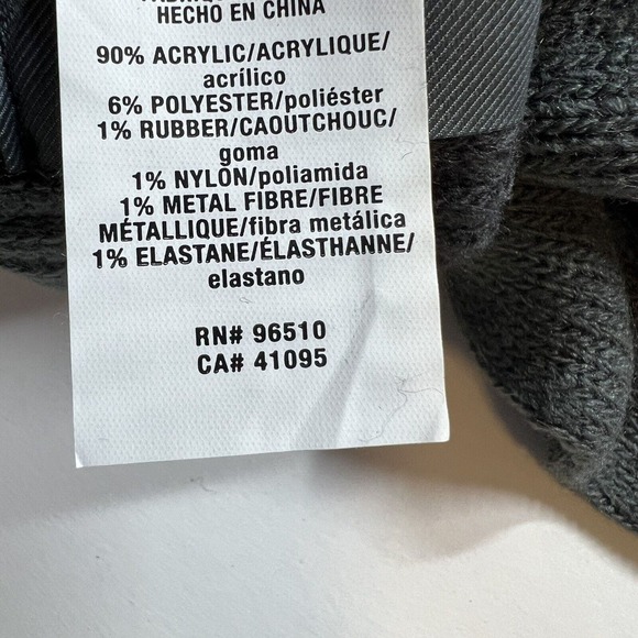 Under Armour Mens Halftime Tech‎ Gloves Grey Size Medium New - Picture 4 of 6